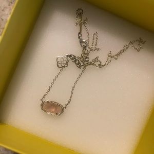 Kendra Scott Elisa Necklace in Rose